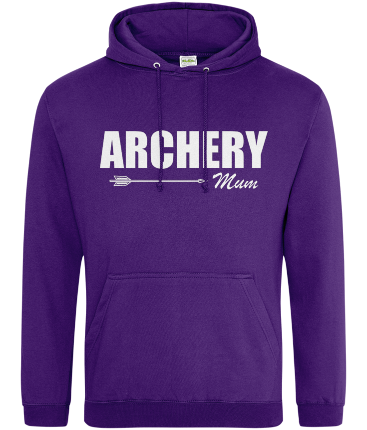Archery Mum Hoodie Bowers Typography