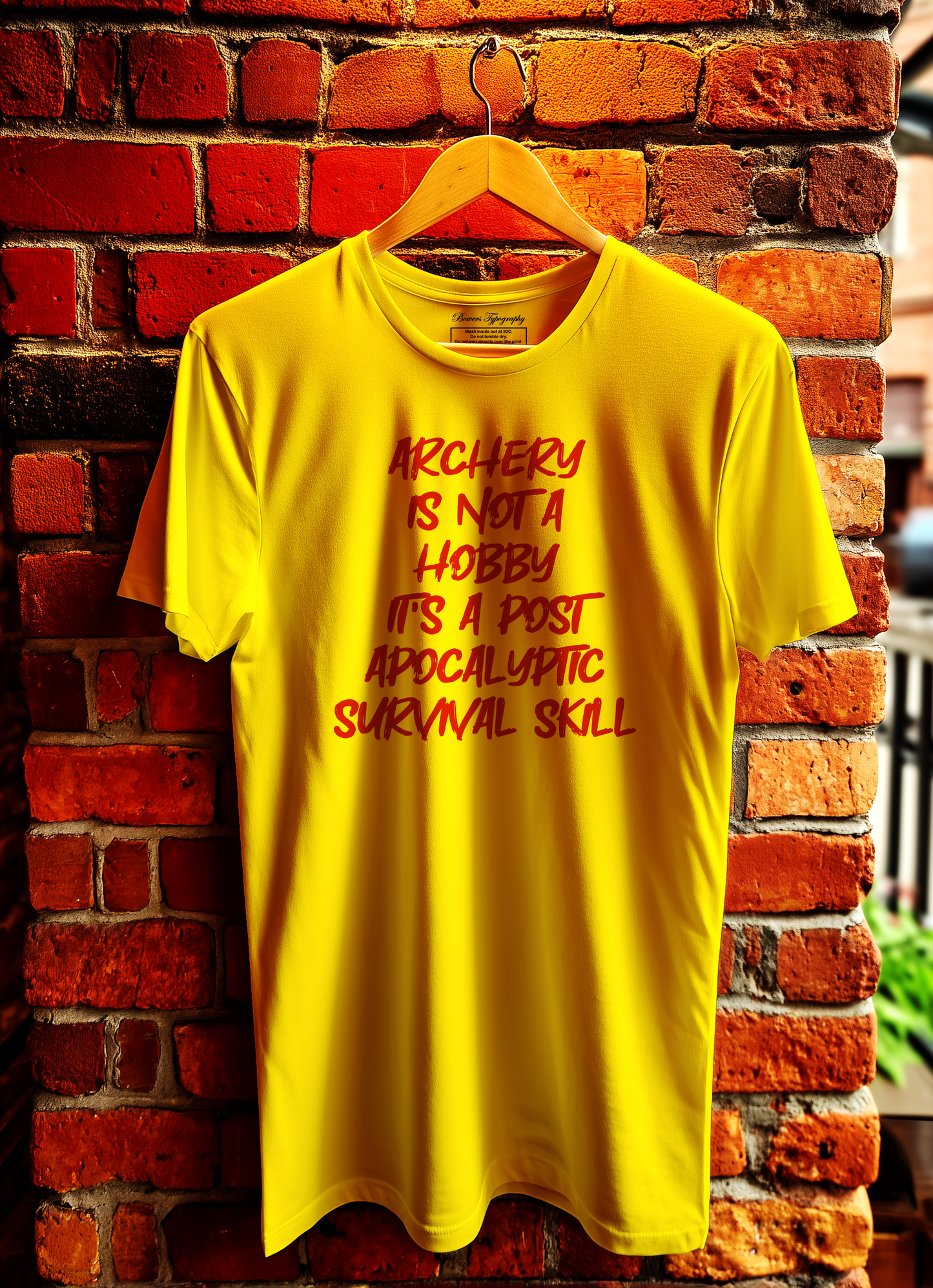 Archery Is Not A Hobby T-Shirt Bowers Typography
