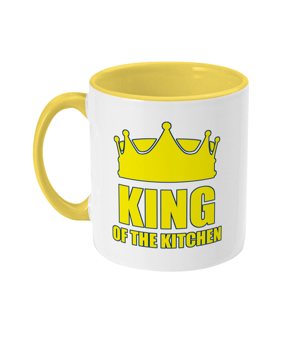 Kng Of The Kitchen Mug Bowers Typography