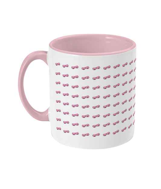 Boobs Mug Bowers Typography