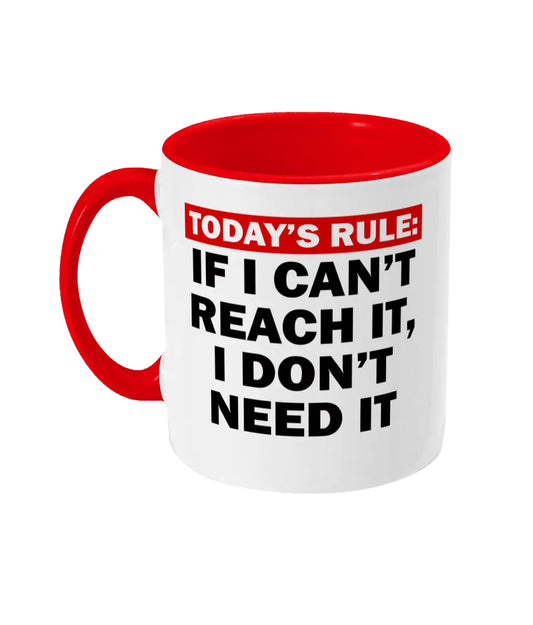 Today's Rule Mug Bowers Typography