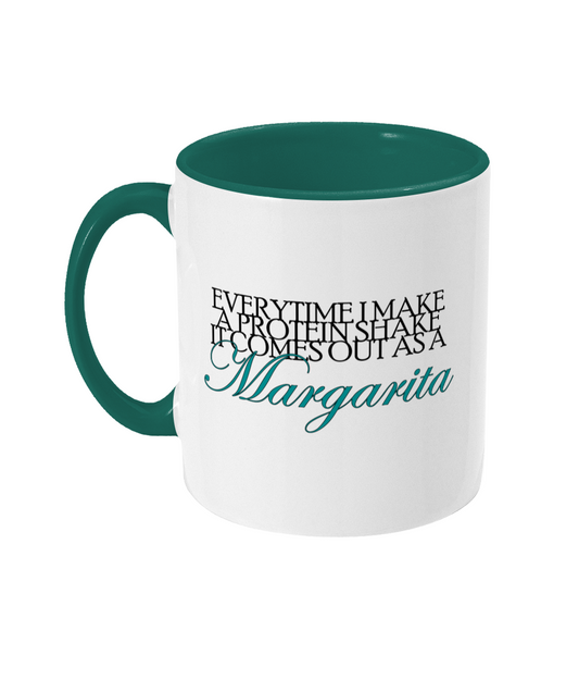 Protein Shake Margarita Mug Bowers Typography