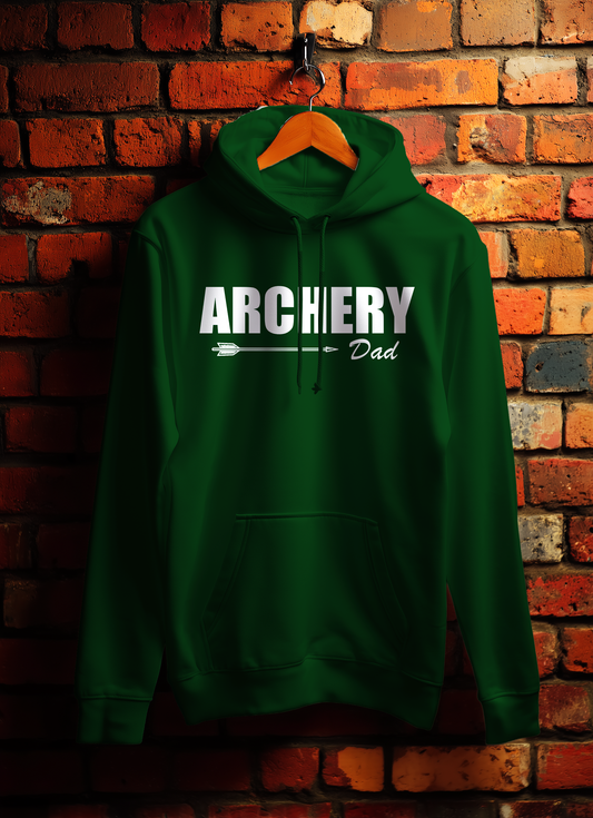 Archery Dad Hoodie Bowers Typography