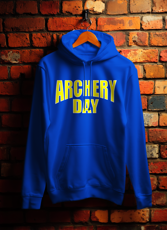 Archery Day Hoodie Bowers Typography