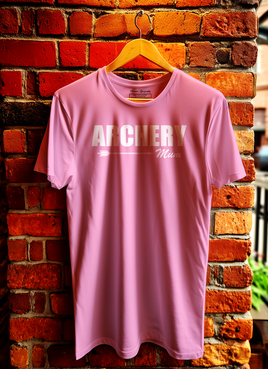 Archery Mum T-Shirt Bowers Typography