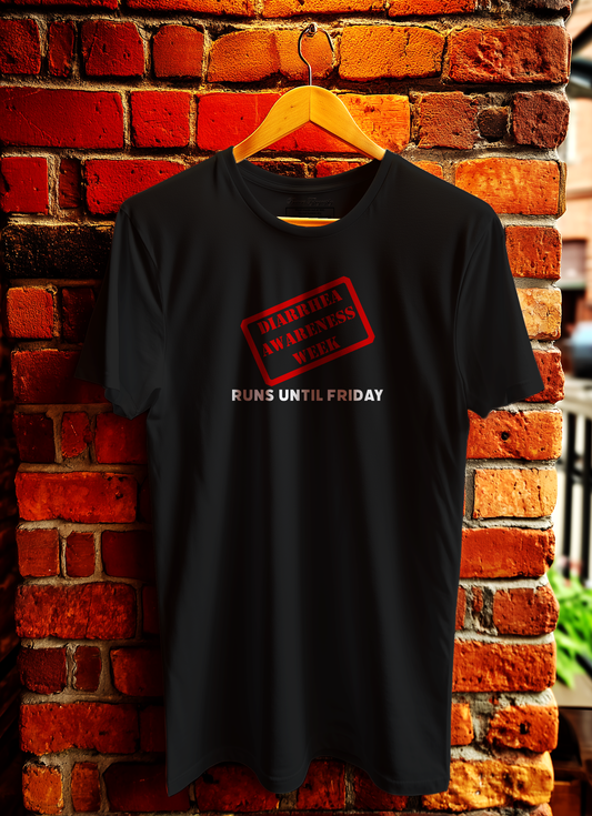 Diarrhea Awareness Week T-Shirt Bowers Typography