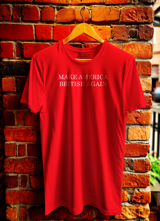 Make America British Again T-Shirt Bowers Typography