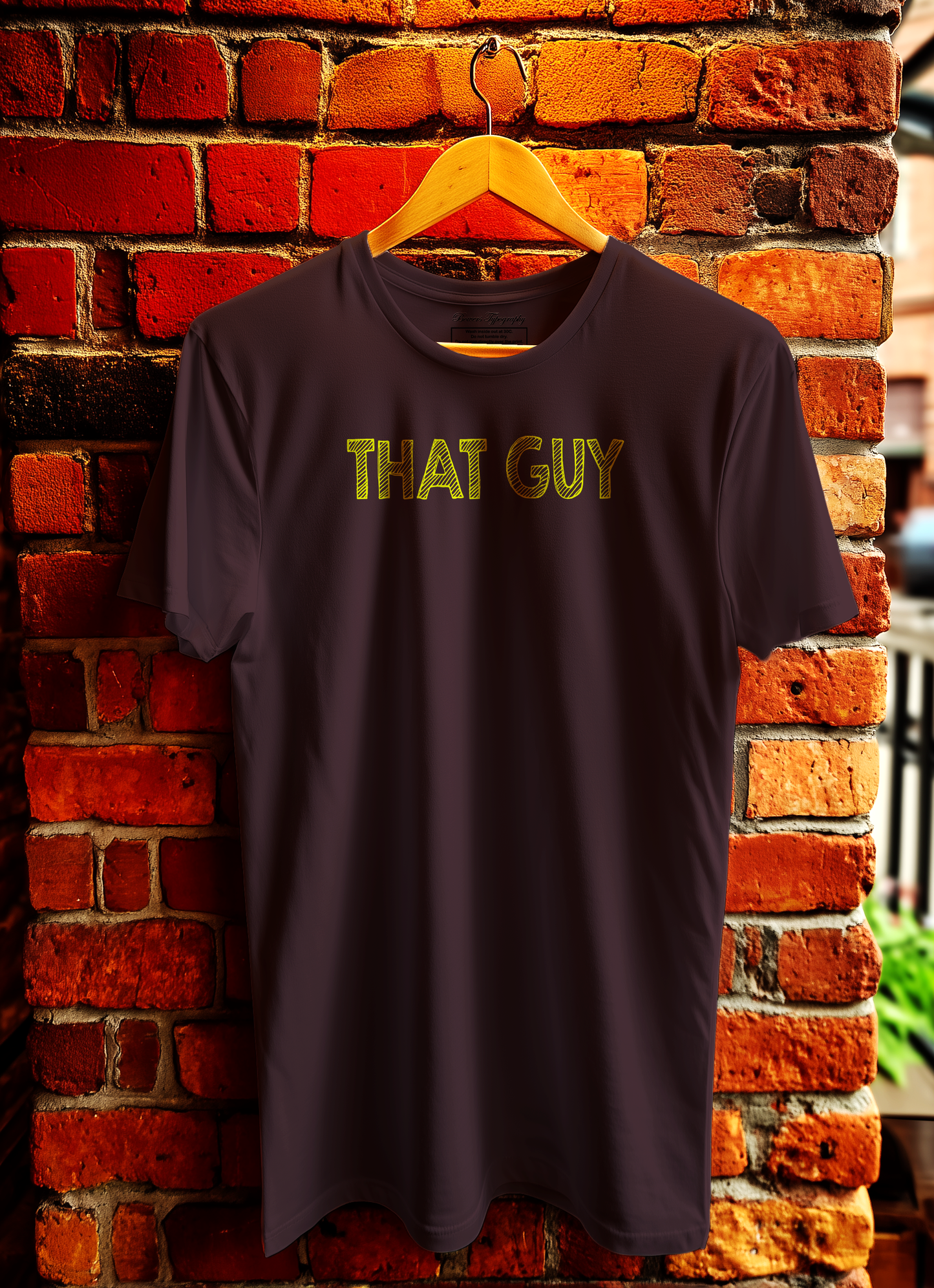 That Guy T-Shirt Bowers Typography