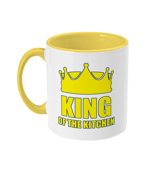 Kng Of The Kitchen Mug Bowers Typography