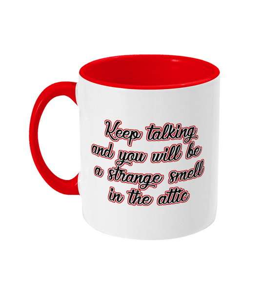 Keep Talking Mug Bowers Typography